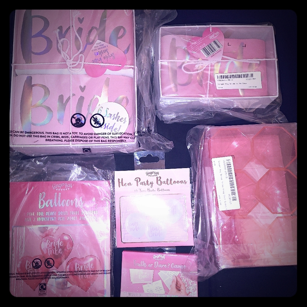 "BRIDE TRIBE" BRIDAL FAVORS (ALL NEW)
